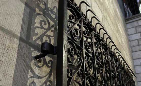 Puerta metálica
