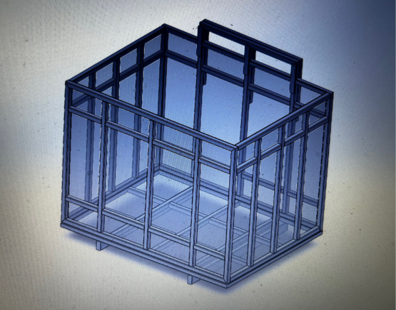 Diseño contenedor acero