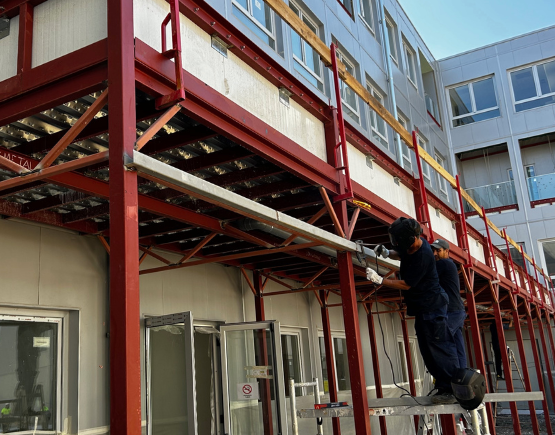 Montaje de estructuras metálicas